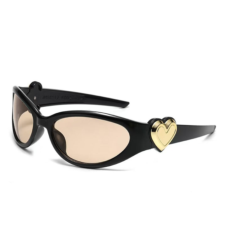 y2k-kawaii-fashion-Heart Jelly Sunglasses-Pinky Dollz