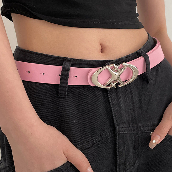 y2k-kawaii-fashion-Y2K Buckle Belt-Pinky Dollz