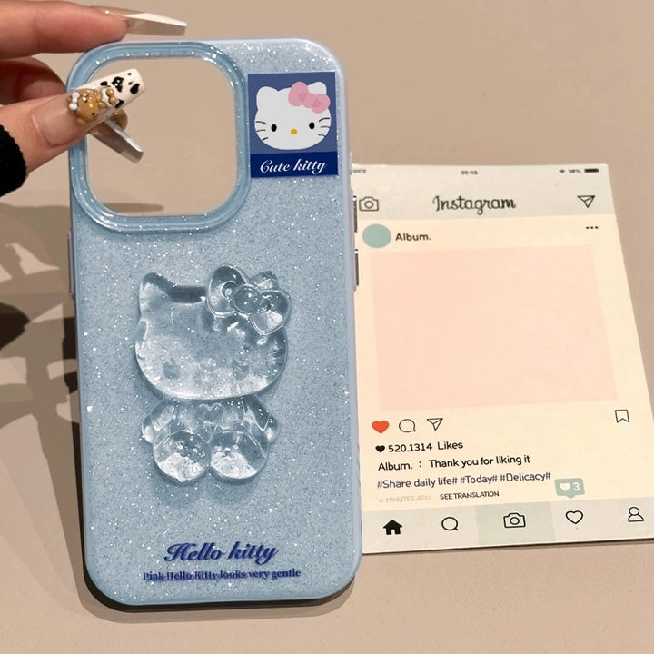 y2k-kawaii-fashion-Hello Kitty 3D Jelly iPhone Case-Pinky Dollz