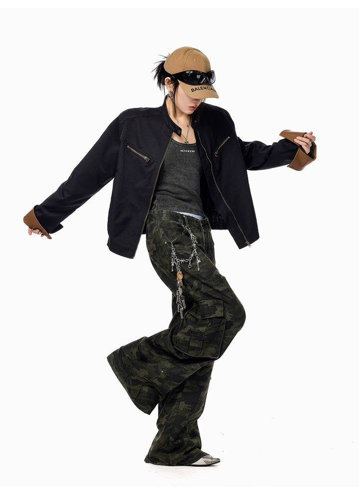 y2k-kawaii-fashion-Moto Zip Jacket-Pinky Dollz