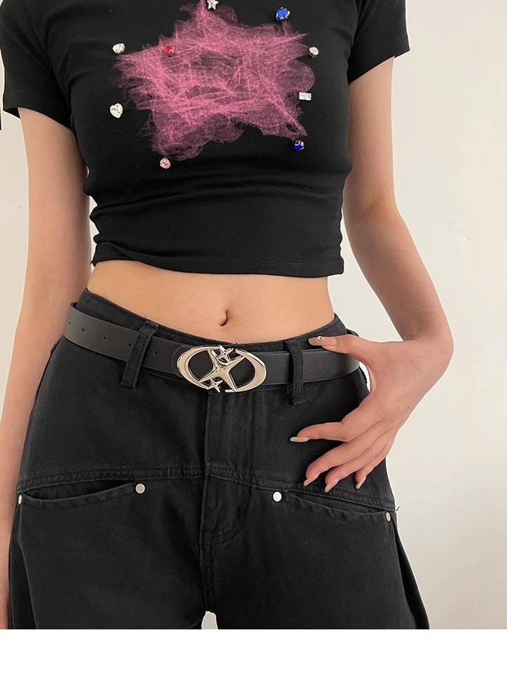 y2k-kawaii-fashion-Y2K Buckle Belt-Pinky Dollz