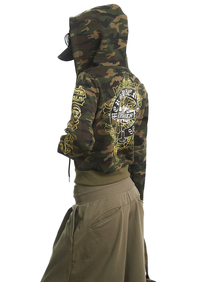 y2k-kawaii-fashion-Camo Zip Hoodie-Pinky Dollz