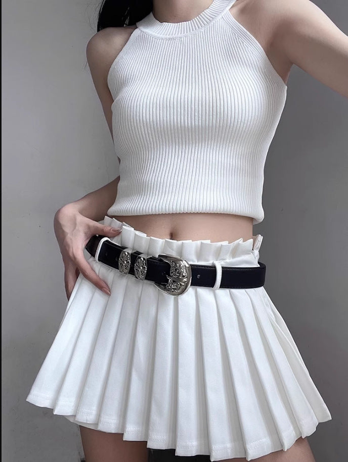 y2k-kawaii-fashion-Cowboy Buckle Belt-Pinky Dollz