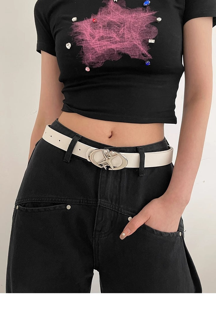 y2k-kawaii-fashion-Y2K Buckle Belt-Pinky Dollz