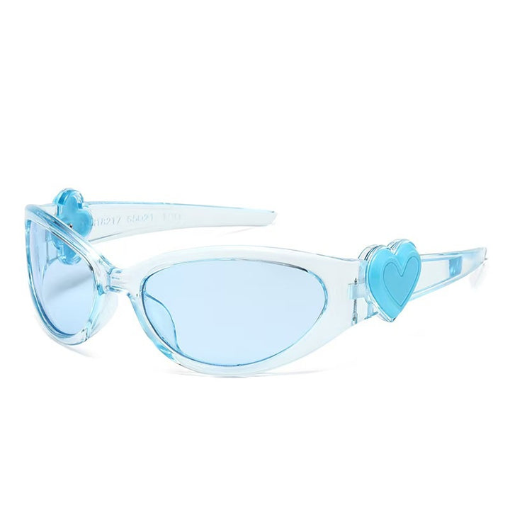 y2k-kawaii-fashion-Heart Jelly Sunglasses-Pinky Dollz