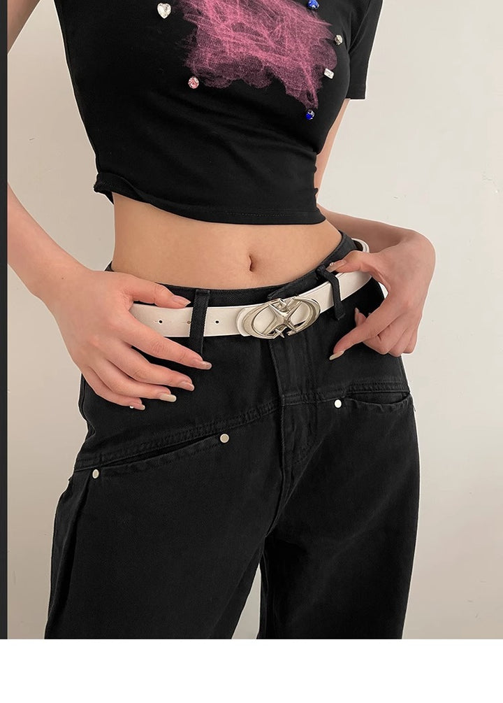 y2k-kawaii-fashion-Y2K Buckle Belt-Pinky Dollz