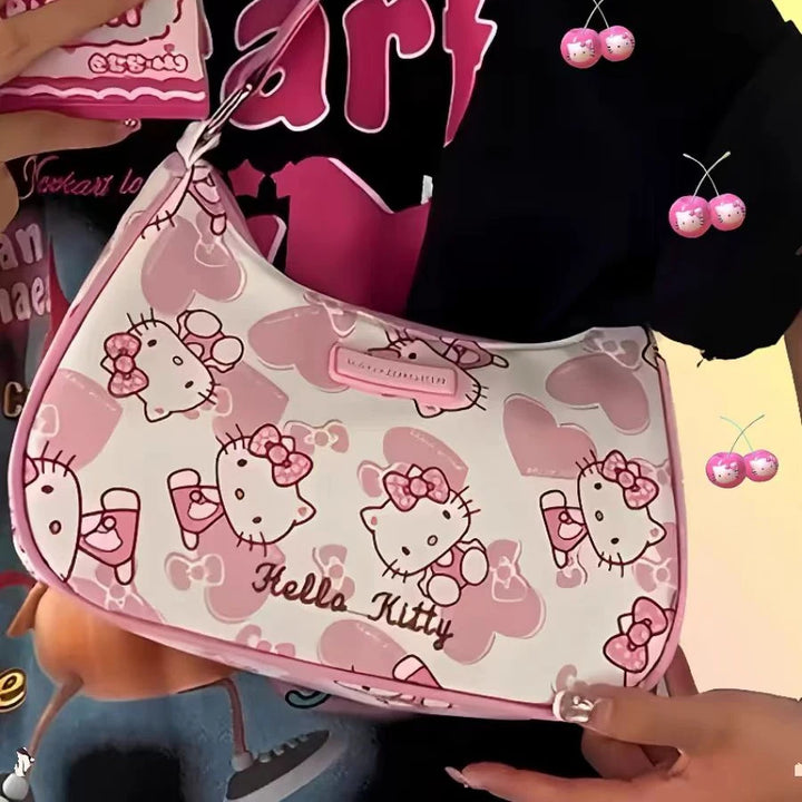 y2k-kawaii-fashion-Sanrio Handbag-Pinky Dollz