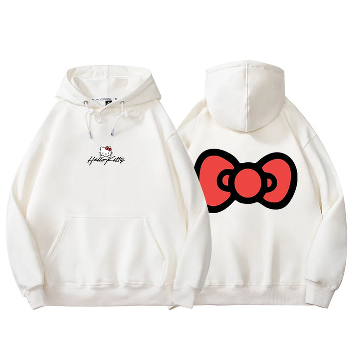 y2k-kawaii-fashion-Classic Hello Kitty Hoodie-Pinky Dollz