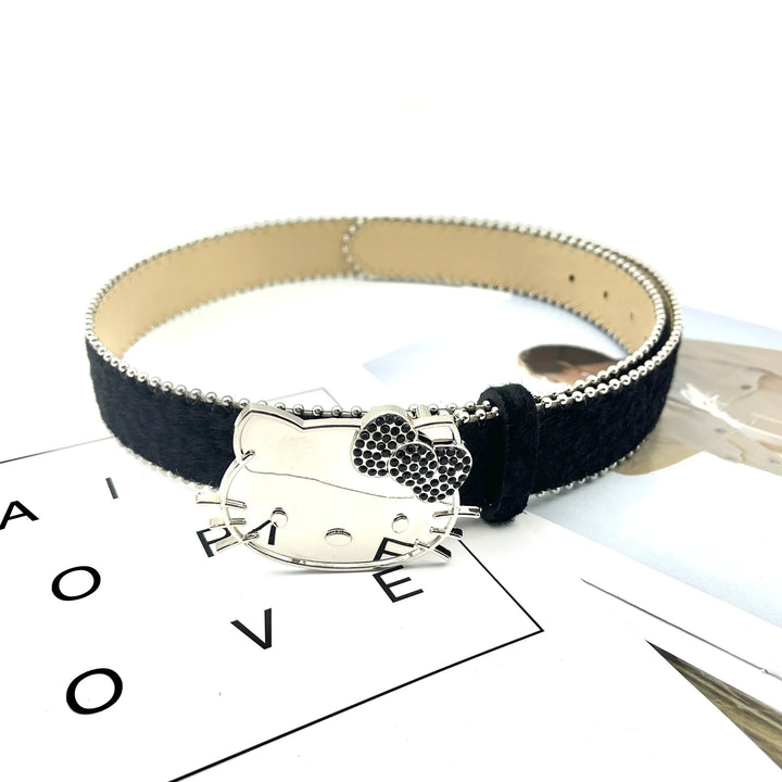 y2k-kawaii-fashion-Hello Kitty Leopard Belt-Pinky Dollz