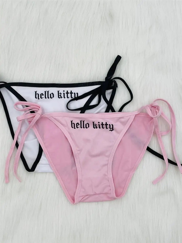 y2k-kawaii-fashion-Hello Kitty Bikini-Pinky Dollz