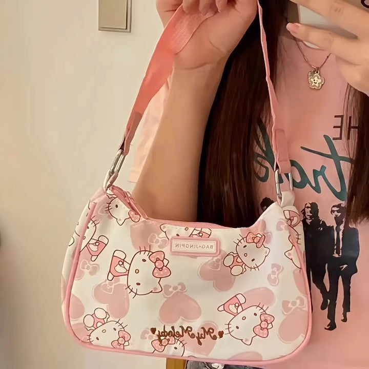 y2k-kawaii-fashion-Sanrio Handbag-Pinky Dollz