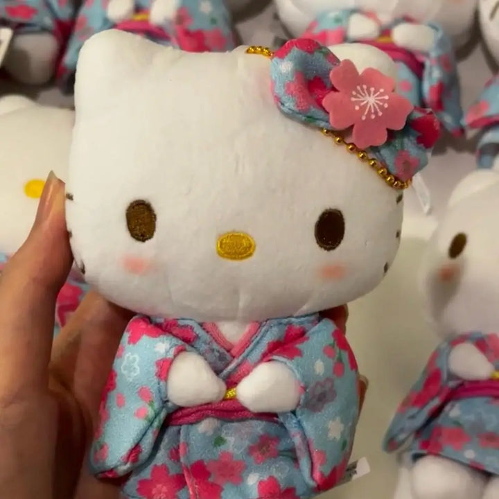 y2k-kawaii-fashion-Sakura Kimono Hello Kitty Plush Dollz-Pinky Dollz