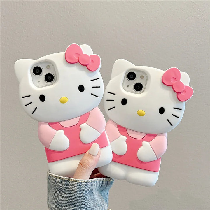 y2k-kawaii-fashion-Hello Kitty iPhone Case-Pinky Dollz