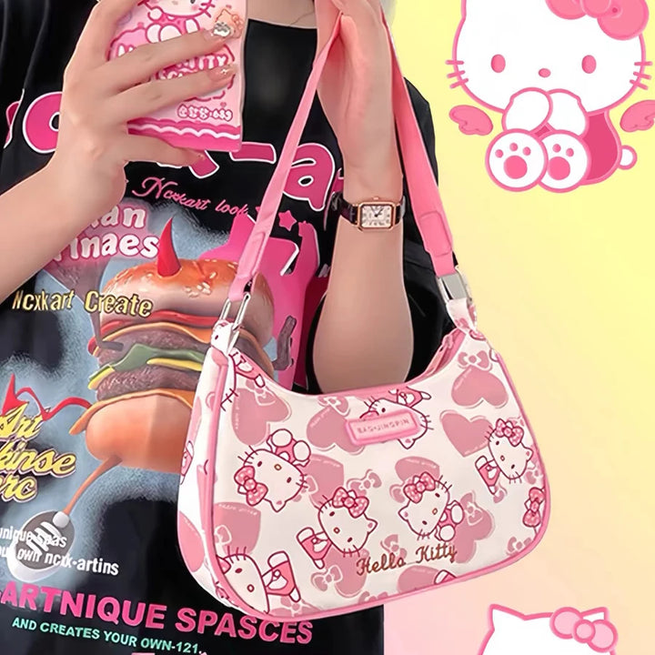 y2k-kawaii-fashion-Sanrio Handbag-Pinky Dollz