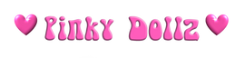 Pinky Dollz Logo Y2K Shop