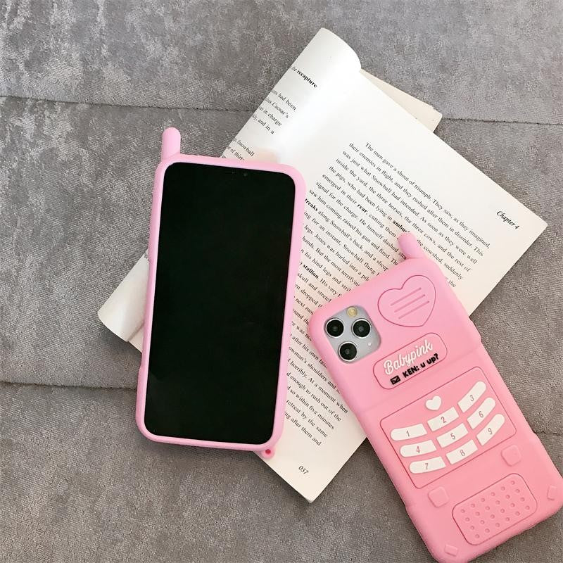 y2k-kawaii-fashion-Pinky iPhone Case--Pinky Dollz