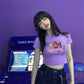y2k-kawaii-fashion-Y2K Baby Crop T Shirt-Purple-M-Pinky Dollz
