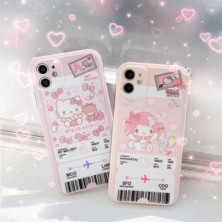 y2k-kawaii-fashion-Kawaii iPhone Case--Pinky Dollz