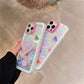 y2k-kawaii-fashion-Rainbow Heart Bobble iPhone Case--Pinky Dollz