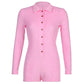 y2k-kawaii-fashion-Pink Button Playsuit--Pinky Dollz