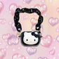 y2k-kawaii-fashion-Black Hello Kitty AirPod Case--Pinky Dollz