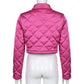 y2k-kawaii-fashion-Pink Quilted Jacket--Pinky Dollz