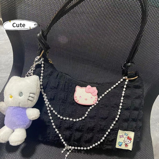 y2k-kawaii-fashion-Hello Kitty Handbag--Pinky Dollz