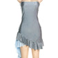y2k-kawaii-fashion-Y2K Ruffle Strapless Dress--Pinky Dollz