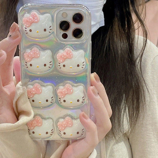 y2k-kawaii-fashion-3D Kawaii phone Case--Pinky Dollz