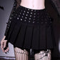 y2k-kawaii-fashion-Grunge Pleated Mini Skirt--Pinky Dollz