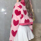y2k-kawaii-fashion-Fuzzy Pink Hearts Jacket--Pinky Dollz