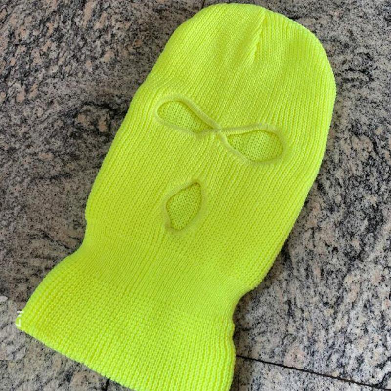 y2k-kawaii-fashion-Bratz Ski Mask-Lime Yellow-One Size-Pinky Dollz