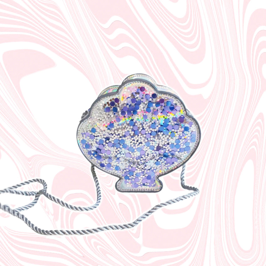 y2k-kawaii-fashion-Magic Shell Purse-Holographic-Pinky Dollz