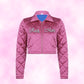 y2k-kawaii-fashion-Pink Quilted Jacket--Pinky Dollz