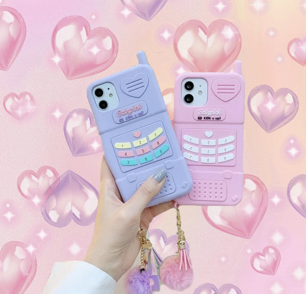y2k-kawaii-fashion-Pinky iPhone Case-Pinky Dollz
