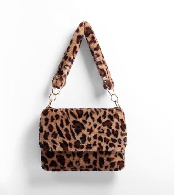 y2k-kawaii-fashion-Bratz Leopard Brown Handbag-Dark Brown-Pinky Dollz