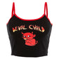 y2k-kawaii-fashion-Devil Child Crop Strap Top--Pinky Dollz