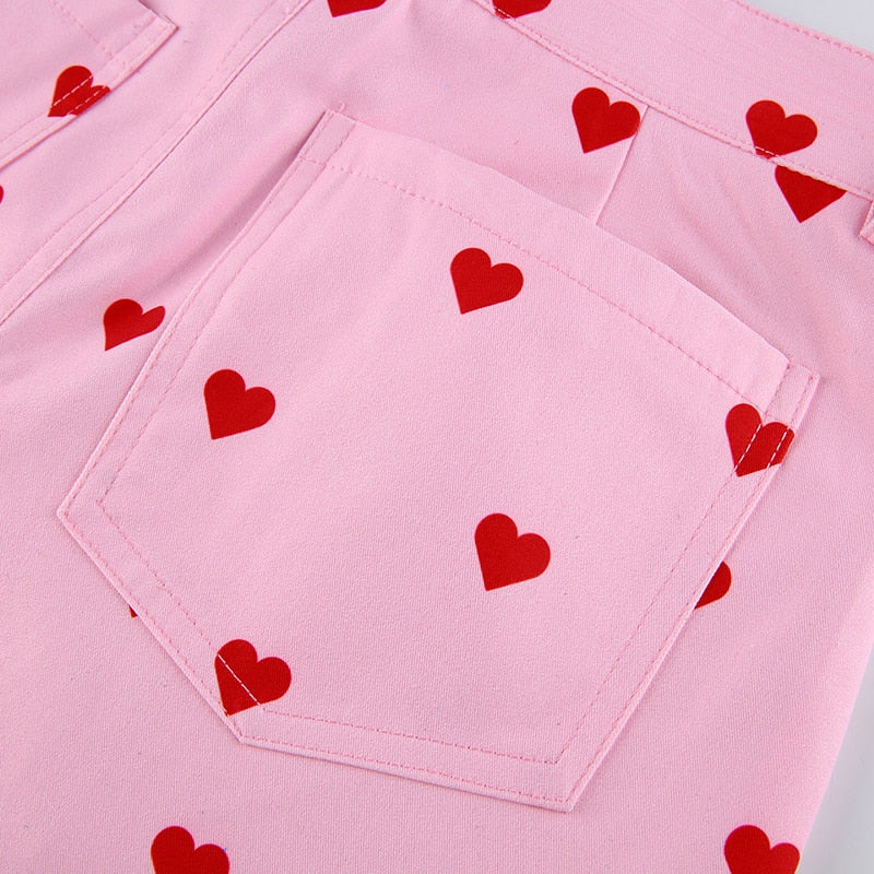 y2k-kawaii-fashion-Pink Heart Jeans--Pinky Dollz