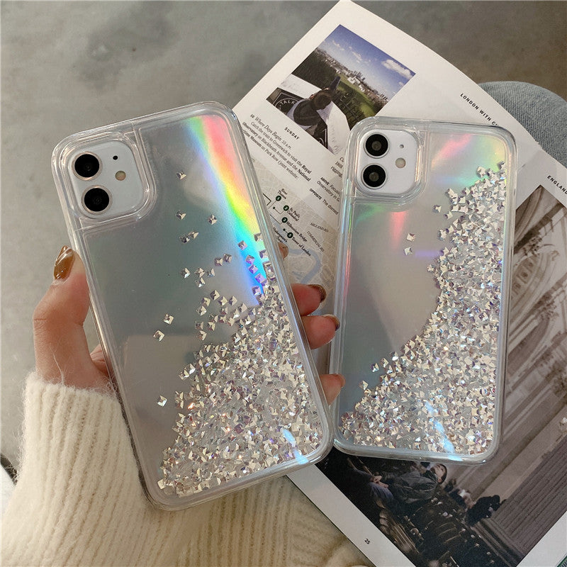 y2k-kawaii-fashion-Rhinestone Diamond iPhone Case--Pinky Dollz