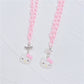 y2k-kawaii-fashion-Hello Kitty Friendship Necklace--Pinky Dollz