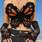 y2k-kawaii-fashion-Y2k Butterfly Backless Bandage Top-Orange-One Size-Pinky Dollz