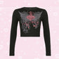 y2k-kawaii-fashion-Punk Angel Heart Print Top--Pinky Dollz