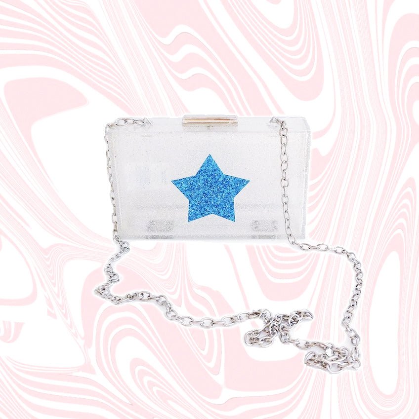 y2k-kawaii-fashion-Glitter Star Purse-Glitter-Pinky Dollz